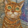 Tabby Kitten Diamond Painting