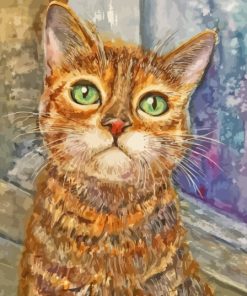 Tabby Kitten Diamond Painting