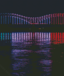 Tennessee Memphis Bridge Diamond Painting