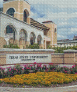 Texas State University Diamond Painting