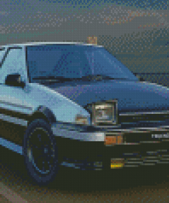 Toyota Ae86 Trueno Classic Car Diamond Painting