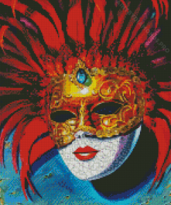 Venetian Mask Diamond Painting