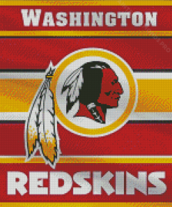 Washington Redskins Logo Diamond Painting