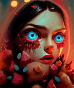 Weird Girl Diamond Painting