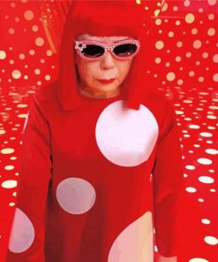 Yayoi Kusama Contemporary Artist Diamond Painting