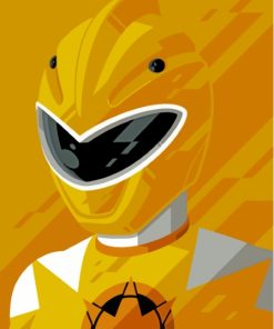 Yellow Power Ranger Trini Kwan Diamond Painting