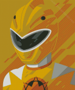 Yellow Power Ranger Trini Kwan Diamond Painting