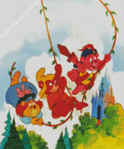 Adventure Of Gummi Bears Cartoon aDiamond Painting