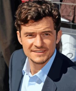 Aesthetic Orlando Bloom Diamond Painting