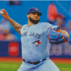 Alek Manoah Toronto Blue Jays Diamond Painting