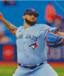 Alek Manoah Toronto Blue Jays Diamond Painting