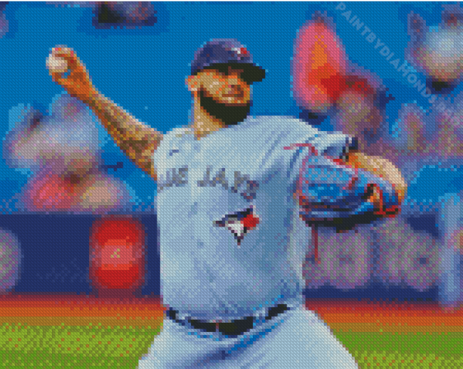 Alek Manoah Toronto Blue Jays Diamond Painting