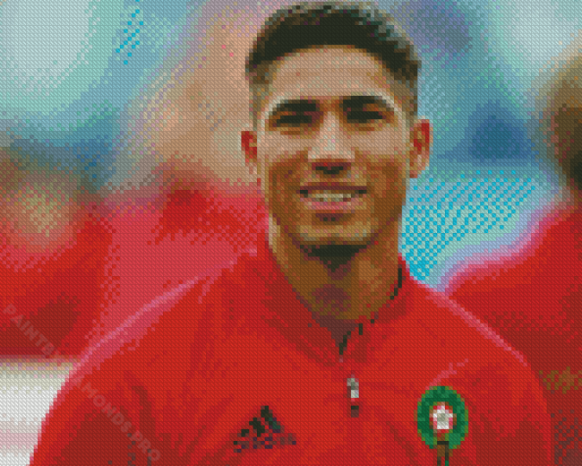 Ashraf Hakimi Diamond Painting