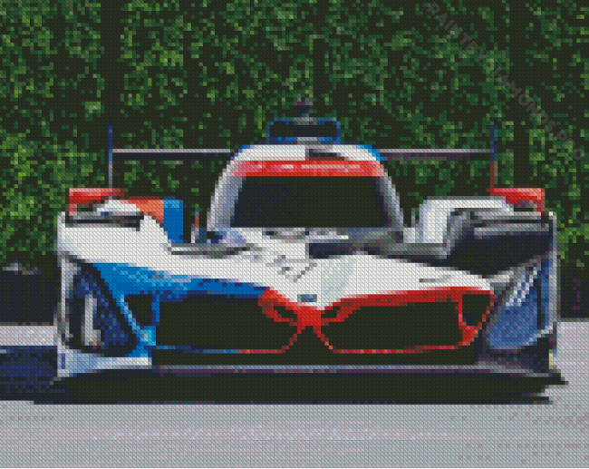 BMW Racing Car Diamond Painting