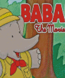 Babar The Movie Poster Diamond Painting