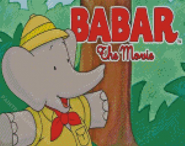 Babar The Movie Poster Diamond Painting