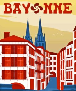 Bayonne Poster Diamond Painting