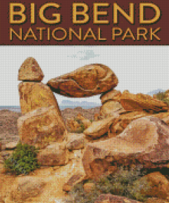 Big Bend National Park Balanced Rock Texas Diamond Painting