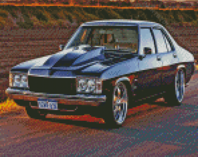 Black Holden Monaro Car Diamond Painting