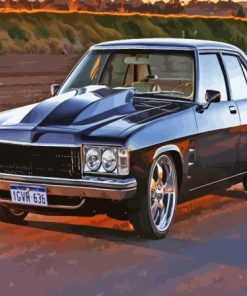 Black Holden Monaro Car Diamond Painting