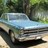 Blue Plymouth Belvedere Car Diamond Painting