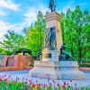 Brigham Young Monument Diamond Painting