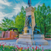 Brigham Young Monument Diamond Painting