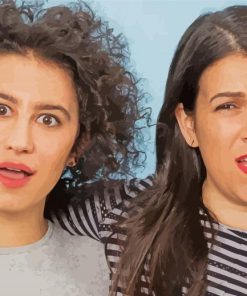 Broad City Characters Diamond Painting