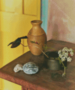 Brown Vase Diamond Painting