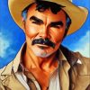 Burt Reynolds Cowboy Hat Diamond Painting