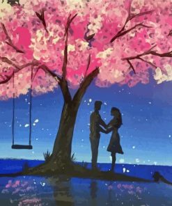 Cherry Blossom Romantic Diamond Painting