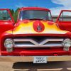 Classic 1955 Ford Pickup Truck Diamond Painting