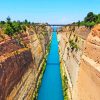 Corinth Canal Landscape Diamond Painting