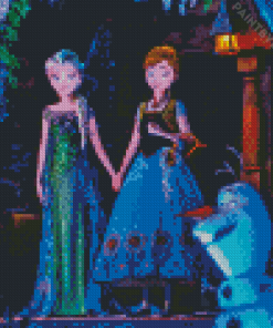 Epcot Frozen Ever After Diamond Painting