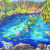 Garden Pond Diamond Painting