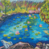 Garden Pond Diamond Painting