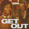 Get Out Poster Art Diamond Painting