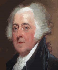 Gilbert Stuart John Adams Diamond Painting