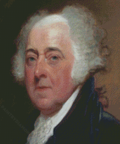 Gilbert Stuart John Adams Diamond Painting