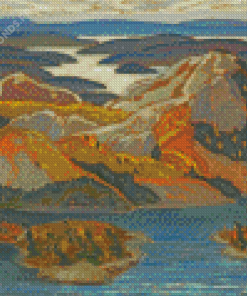 Grace Lake By Franklin Carmichael Diamond Painting