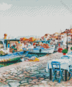 Halki Island Diamond Painting