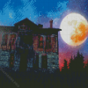 Halloween Haunted House Diamond Painting