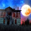 Halloween Haunted House Diamond Painting