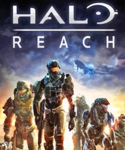 Halo Reach Video Game Poster Diamond Painting