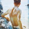 Henry Scott Tuke Beach Study Diamond Painting