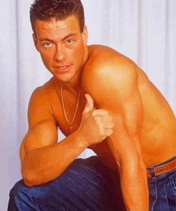 Jean Claude Van Damme Actor Diamond Painting