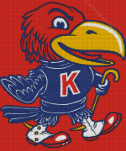 Kansas Jayhawks Diamond Painting