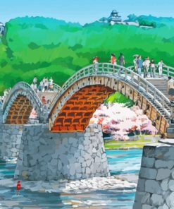 Kintai Bridge Diamond Painting