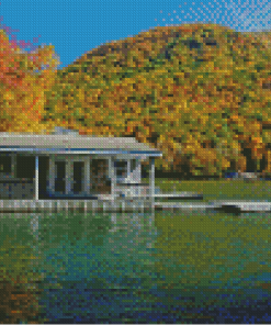 Lake Burton Diamond Painting