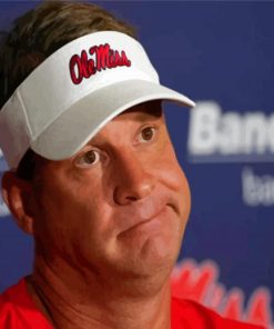 Lane Kiffin Face Diamond Painting